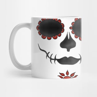 Dia de Los Muertos mask Mug